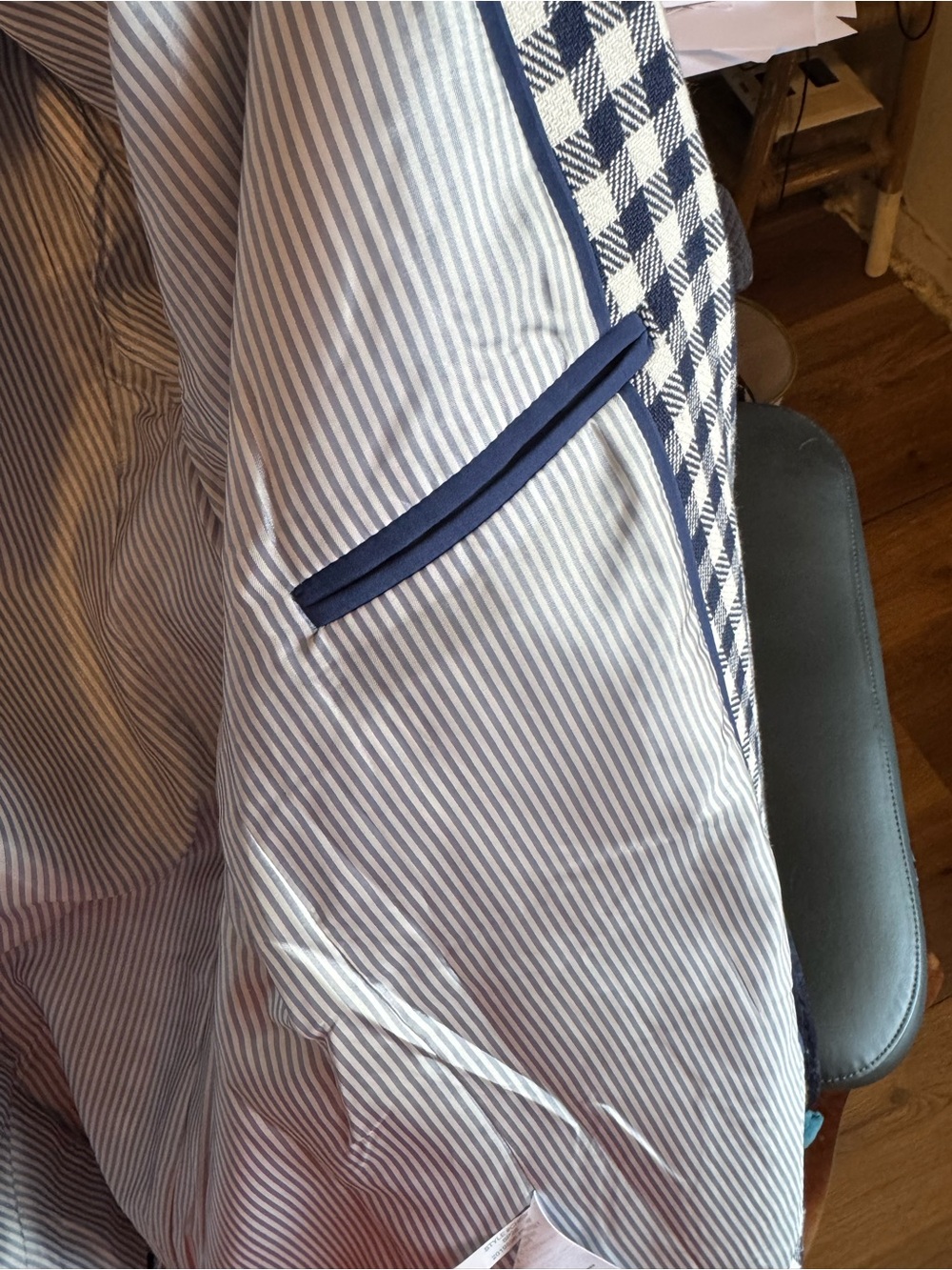 J. Crew Parke Gingham Blazer - Picture 11 of 12